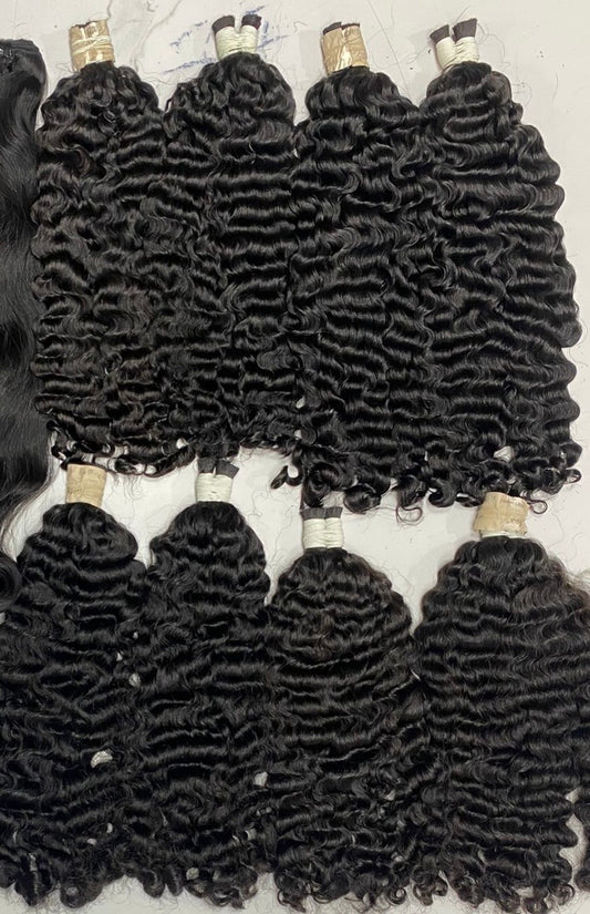 Burmese Curly Bulk Hair