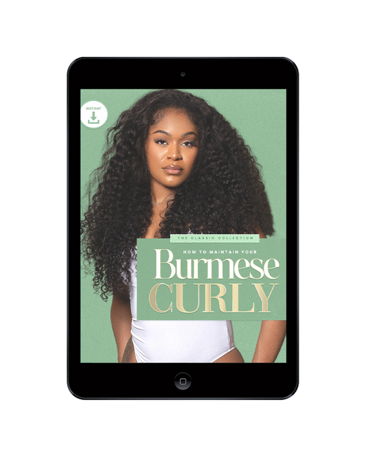 How To Maintain Burmese Curly Extensions